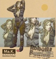 1/20 Robot Battle V female pilot figure