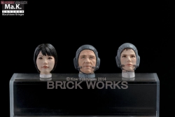 Mercenary force Male & Female Head Parts